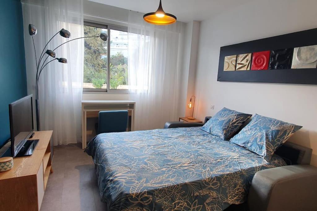 Bd Grosso Apt 4 Prs, 300M Plage, Clim, Parking นีซ ภายนอก รูปภาพ