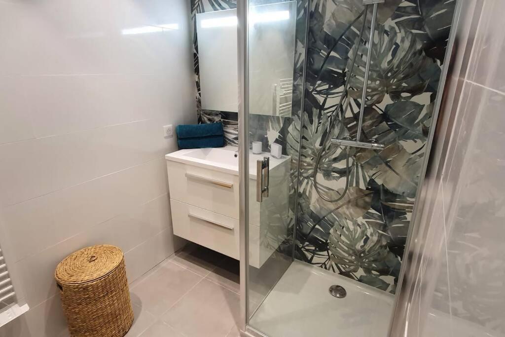 Bd Grosso Apt 4 Prs, 300M Plage, Clim, Parking นีซ ภายนอก รูปภาพ