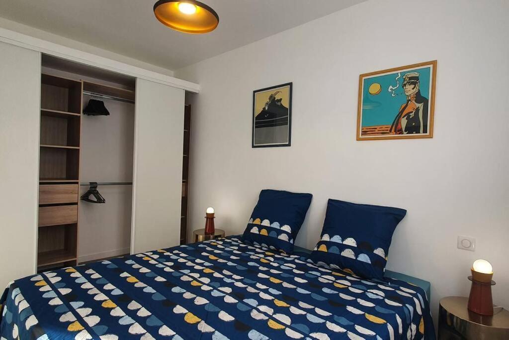 Bd Grosso Apt 4 Prs, 300M Plage, Clim, Parking นีซ ภายนอก รูปภาพ