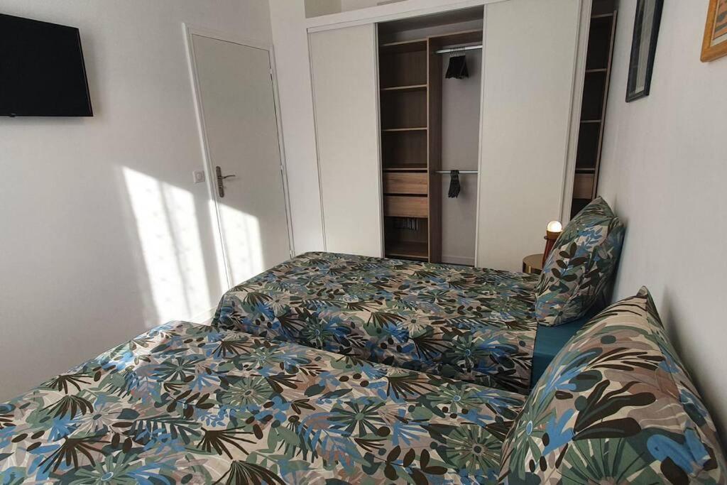 Bd Grosso Apt 4 Prs, 300M Plage, Clim, Parking นีซ ภายนอก รูปภาพ