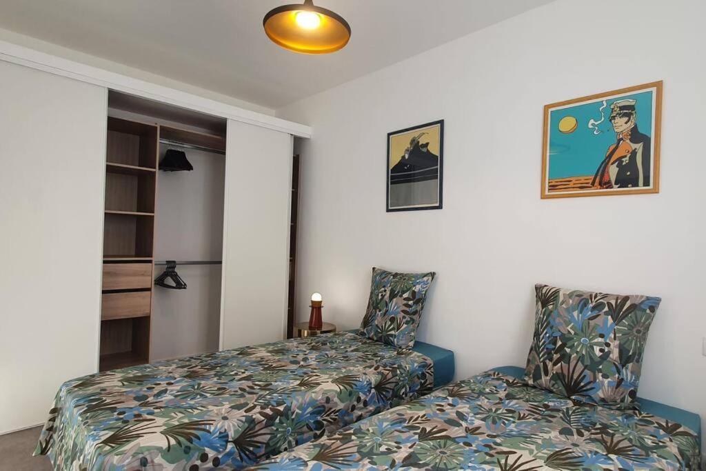 Bd Grosso Apt 4 Prs, 300M Plage, Clim, Parking นีซ ภายนอก รูปภาพ
