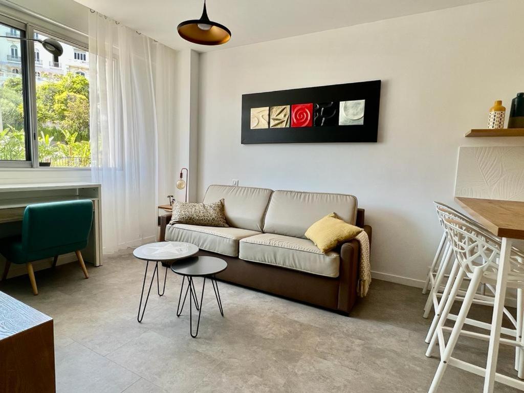 Bd Grosso Apt 4 Prs, 300M Plage, Clim, Parking นีซ ภายนอก รูปภาพ